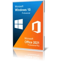 Windows 10 Pro + Office 2021 Pre-Activated